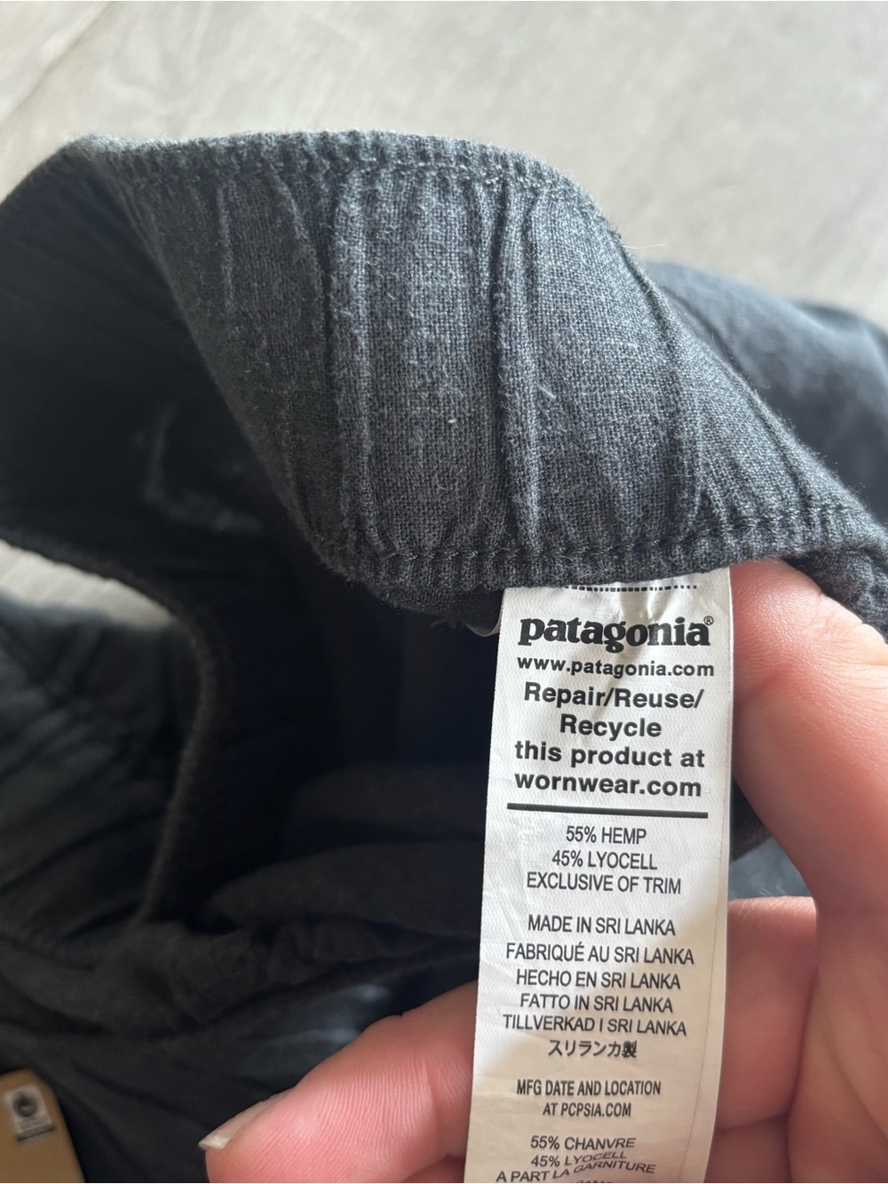 NWT hemp blend Patagonia shorts - Picture 4 of 4